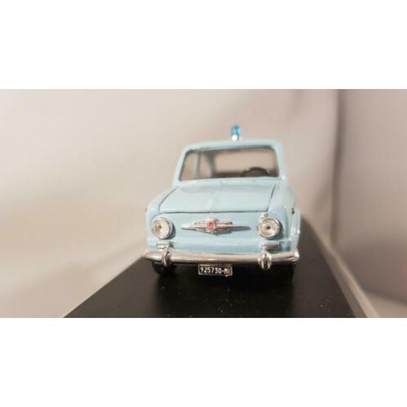 Fiat 850 Croce Bianca Milano Tel Model 1:43