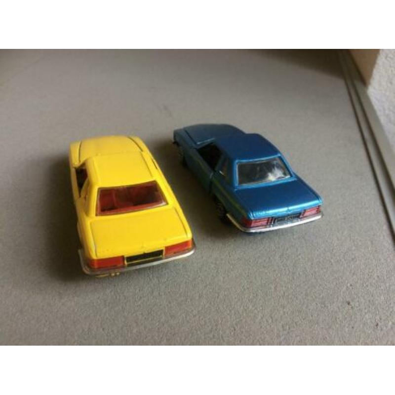 Mercedes 2 x W 107 350SL `71 - `76 Norev 1/43