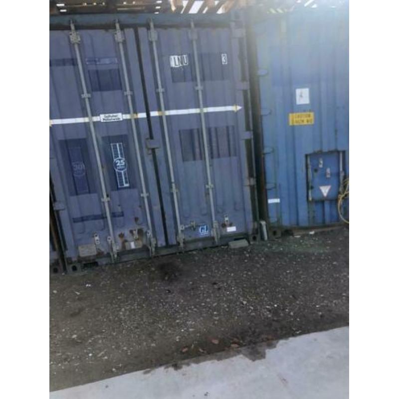 4 x 40 ft 2x 20 ft container te koop en diverse partijen