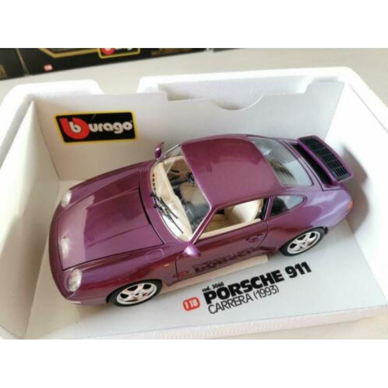 1:18 porsche 911 Carrera extra spoiler 1993