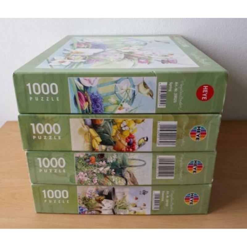 Puzzel Flowerbox - Marjolein Bastin - 1000 stukjes - Heye