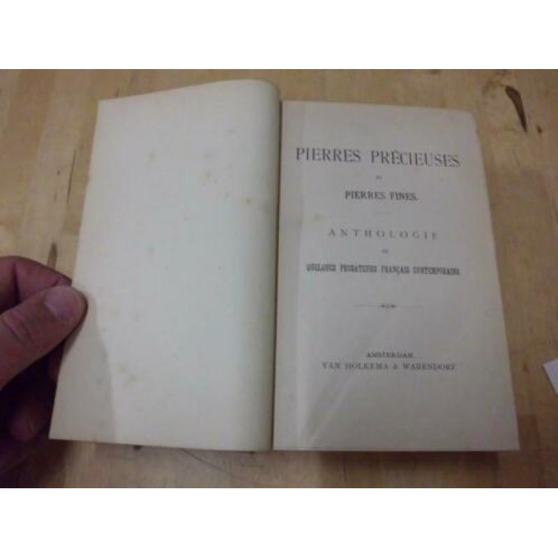Pierres Precieuses et pierres fines anthologie