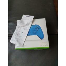 Blauwe xbox one controller
