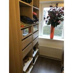 PAX kledingkast eikenhout