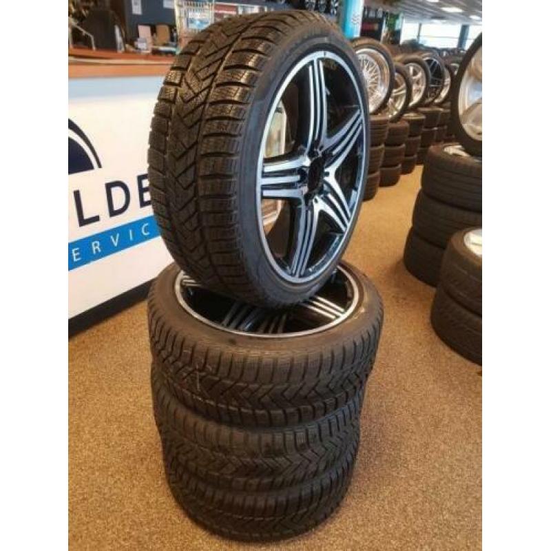 18 inch A klasse AMG set met Pirelli Winterbanden