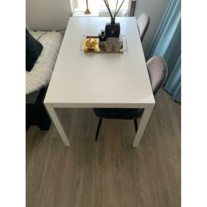 MOET WEG Melltorp Ikea eettafel wit 125x75