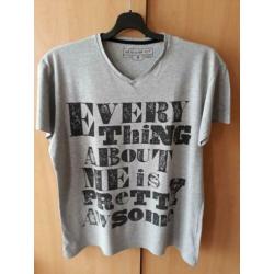 Grijs shirt met opdruk - mt L