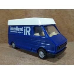 PRALINÉ 1:87, FIAT 242 "Inter Rent / Rent a Car", Zie foto`s