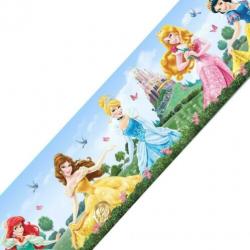 Disney Princess behangrand, Afmeting 5 m x 14 cm Zelfklevend