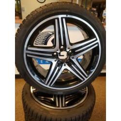 18 inch A klasse AMG set met Pirelli Winterbanden
