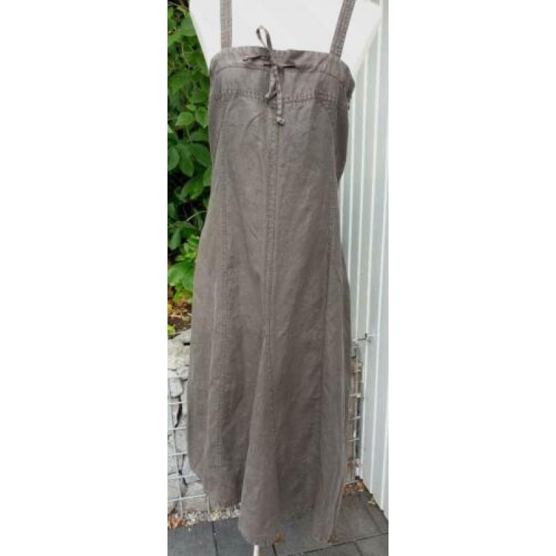 Linnen jurk Sarah Pacini zomerjurk maat 38 leuke jurk zgan