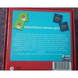 Sinterklaas Memory Spel