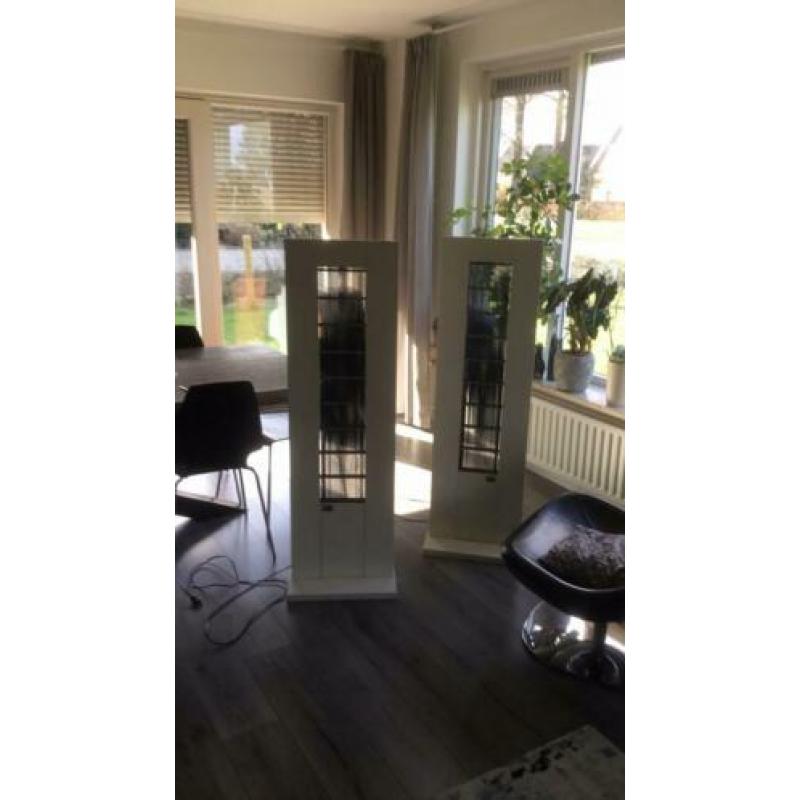 Te koop stel audiostatic es200rs luidsprekers
