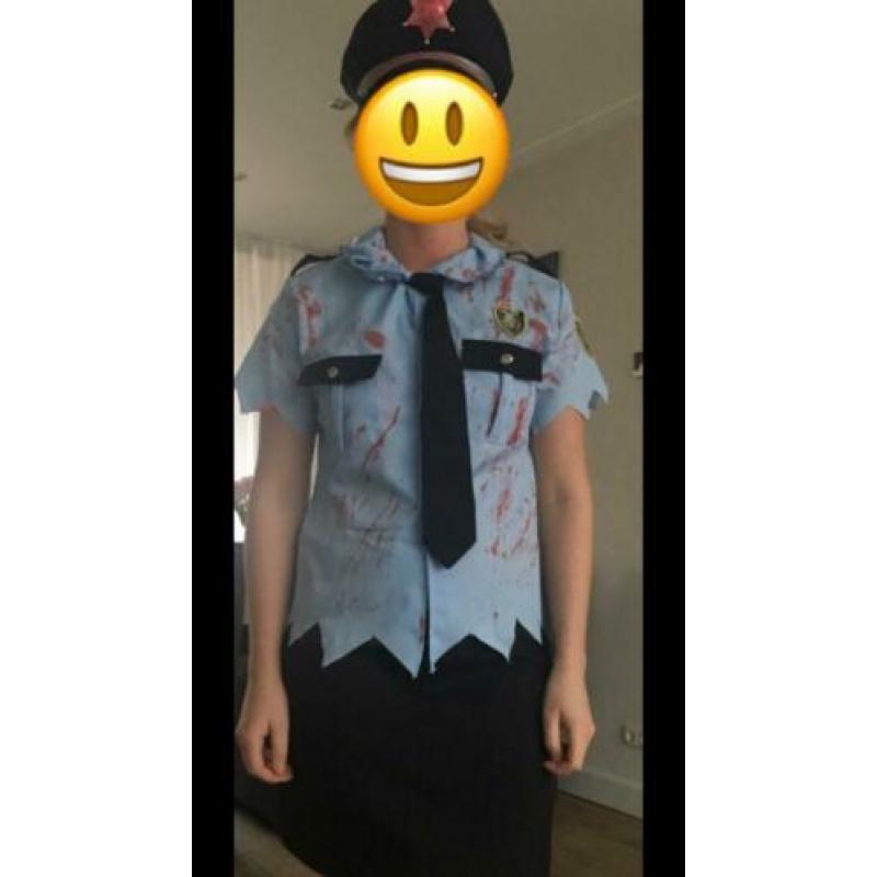 Zombie politie setje maat M