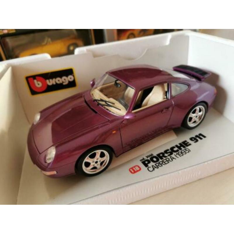 1:18 porsche 911 Carrera extra spoiler 1993