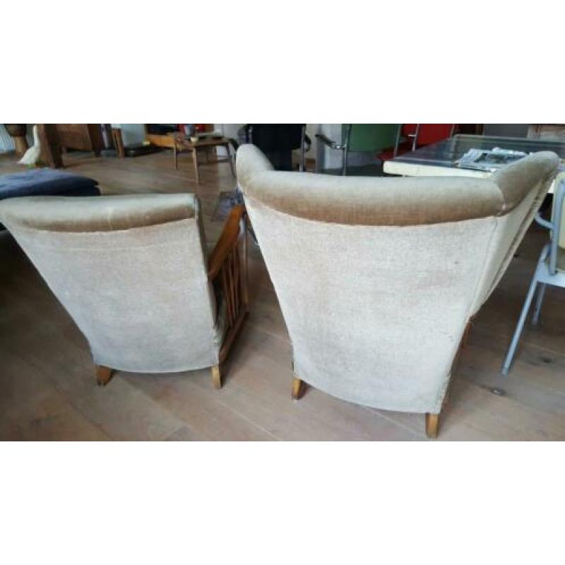 Retro jaren 50 60 Deens stoel