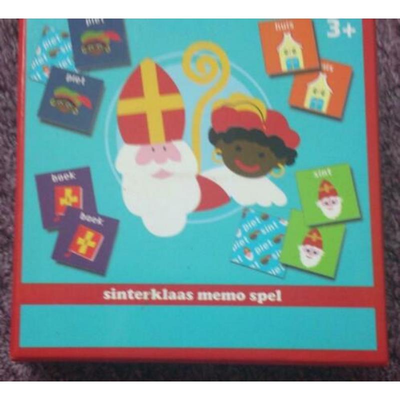 Sinterklaas Memory Spel