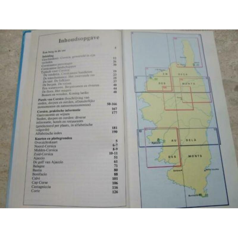 Lannoo reisgids Corsica. 190 blz. Zie andere reisgidsen.