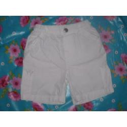 JUST SMALL Stoere korte blauwe broek , maatje 74