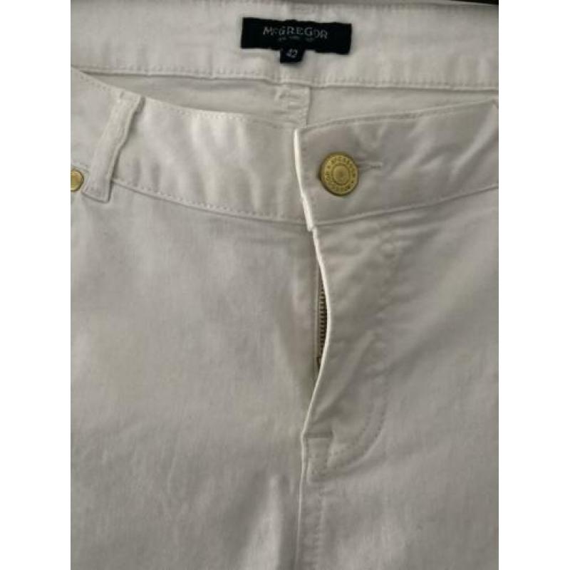 McGregor witte broek dames maat 42 nooit gedragen