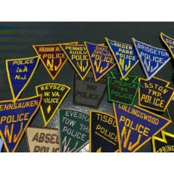 Amerikaanse Politie Badges collectie - retro
