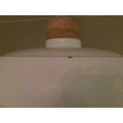 Stalen witte hanglamp