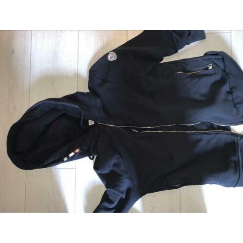 Moncler vest cardigan blue