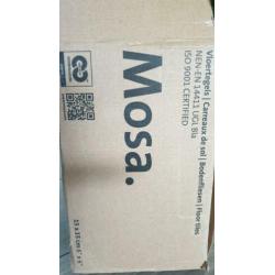Mosa tegels 15x15 zwart