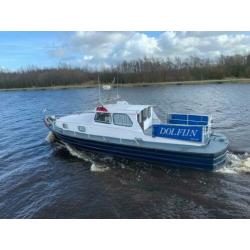Mooie Schottelboot 12 meter 200PK Mercedes Diesel