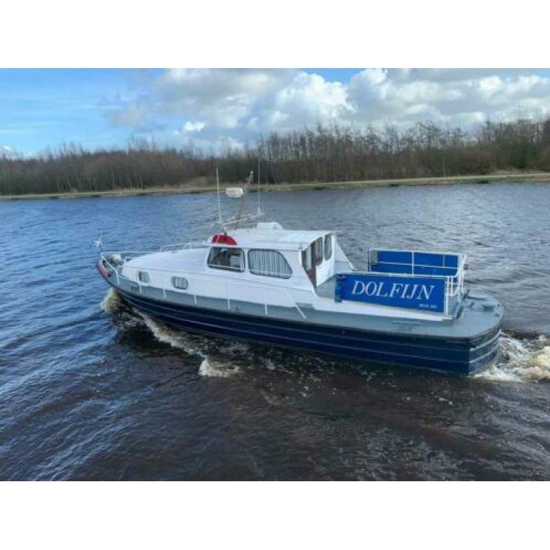 Mooie Schottelboot 12 meter 200PK Mercedes Diesel