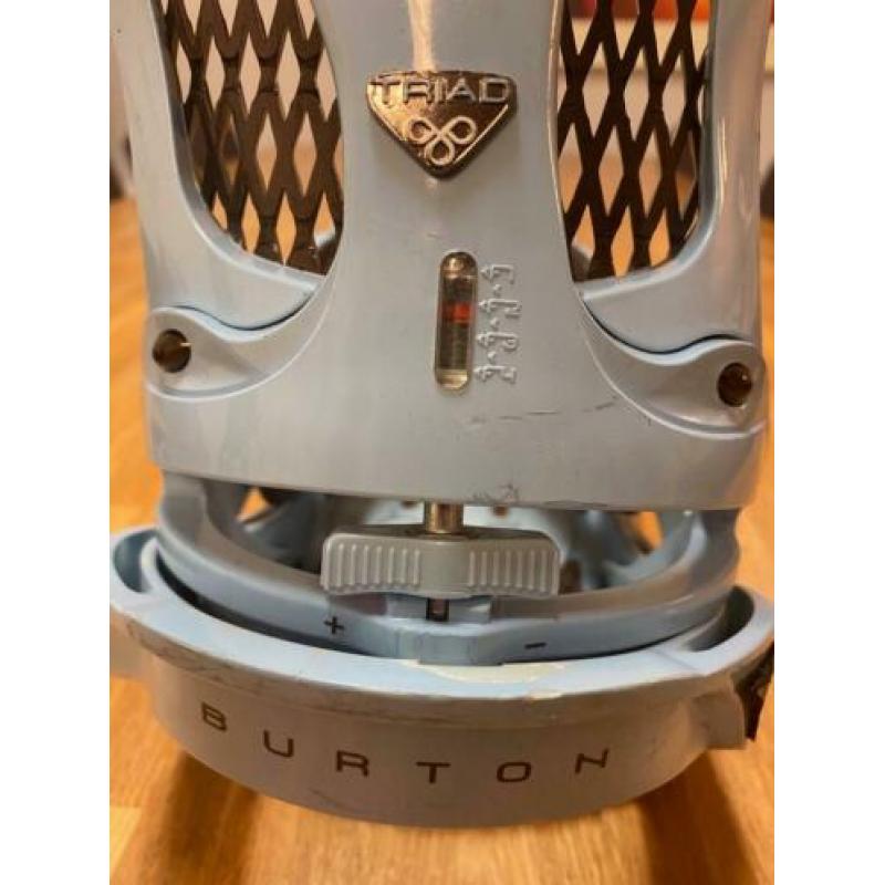 Burton Triad Re:Flex snowboard bindingen maat L