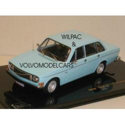 Volvo 144 donkerblauw 1971 . Ixo . Models schaal 1:43 .