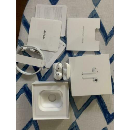 Apple Airpods 2|ZGAN|Nauwelijks gebruikt compleet setje