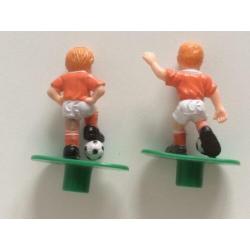 opzet figuren voor potlood: voetballers oranje