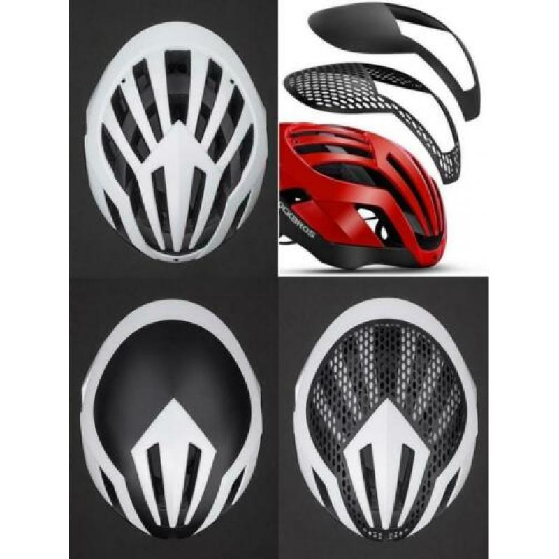 Fietshelm 3 in 1 verwisselbare bovenkant helm mtb racefiets
