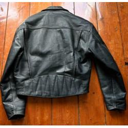 dikke leren heren jas Harley Davidson maat S