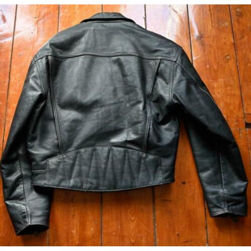 dikke leren heren jas Harley Davidson maat S