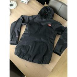 Dames Hyvent Jack grijs met roze accenten The North Face