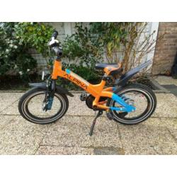 Stoere Alpina Brave kinderfiets 16" Orange 4+