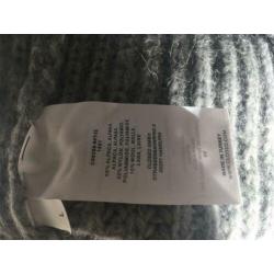 NIEUW! Chucky V-neck Royal Baby Alpaca knit CLOSED L Grey