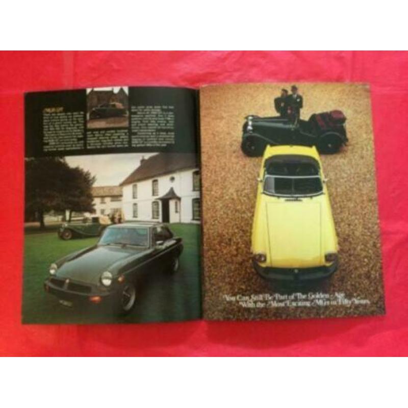 1975 MG Brochure USA