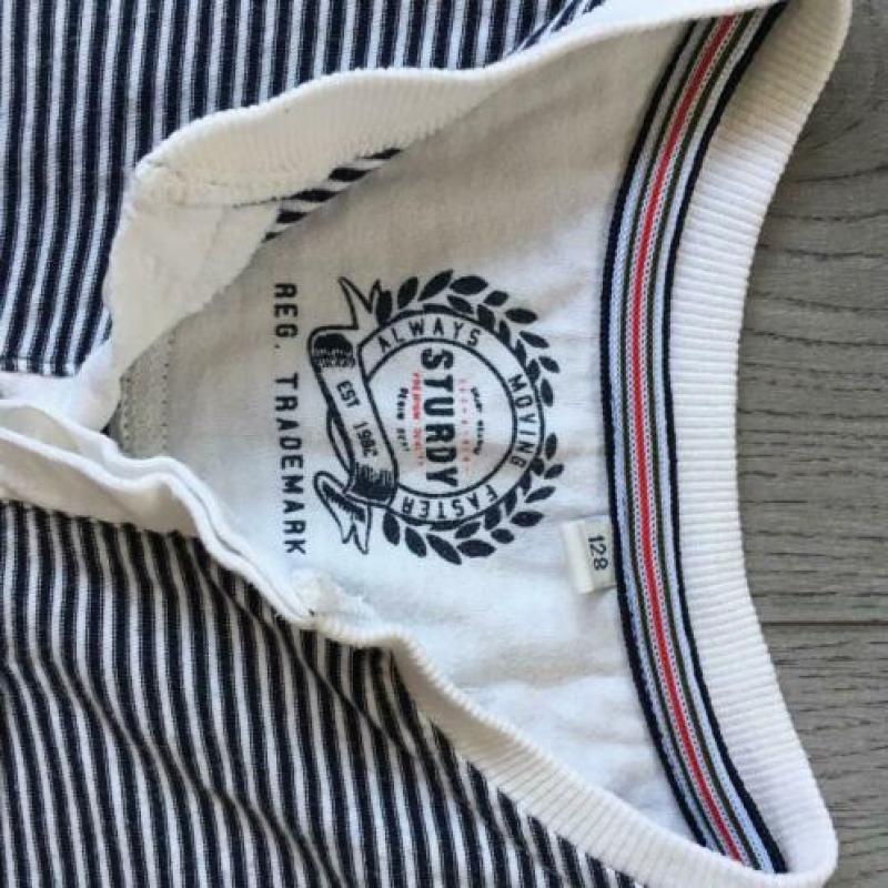 Sturdy shirt jongen maat 128