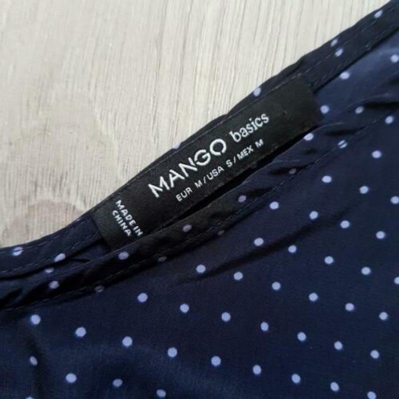 Mango topje NIEUWSTAAT maat m