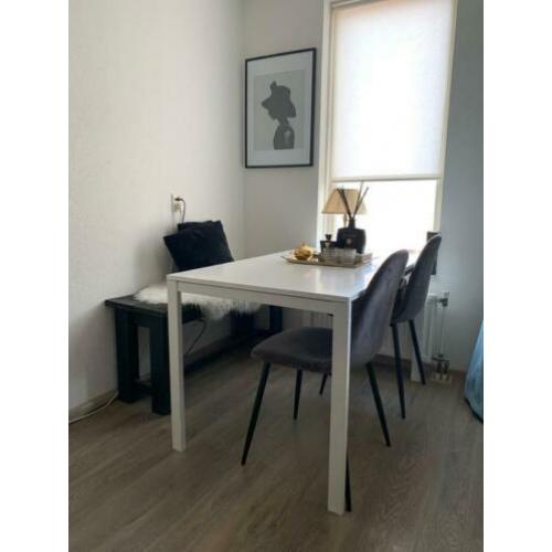 MOET WEG Melltorp Ikea eettafel wit 125x75