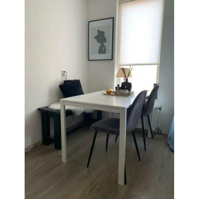 MOET WEG Melltorp Ikea eettafel wit 125x75