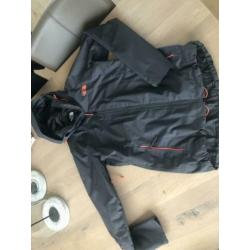Dames Hyvent Jack grijs met roze accenten The North Face