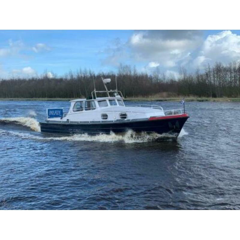 Mooie Schottelboot 12 meter 200PK Mercedes Diesel