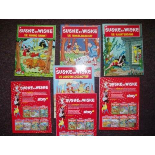 Suske en Wiske complete set Story 7x(sc) 2015