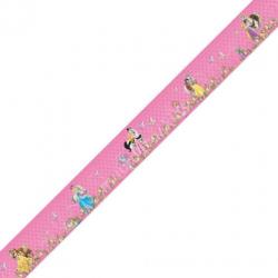 Disney Princess behangrand, Afmeting 5 m x 14 cm Zelfklevend