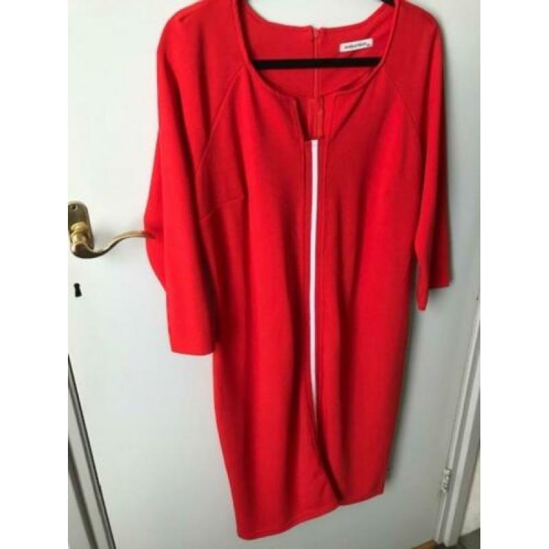 Sportief Angelle Milan jurkje rood & bies XL - 42 *NIEUW*